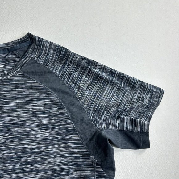 Prana T-Shirt Mens Size Large Heathered Gray Breathable Active Training Run Andy - Picture 3 of 9